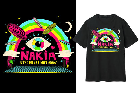Nakia & The Never Not Now - Out Late T-Shirt